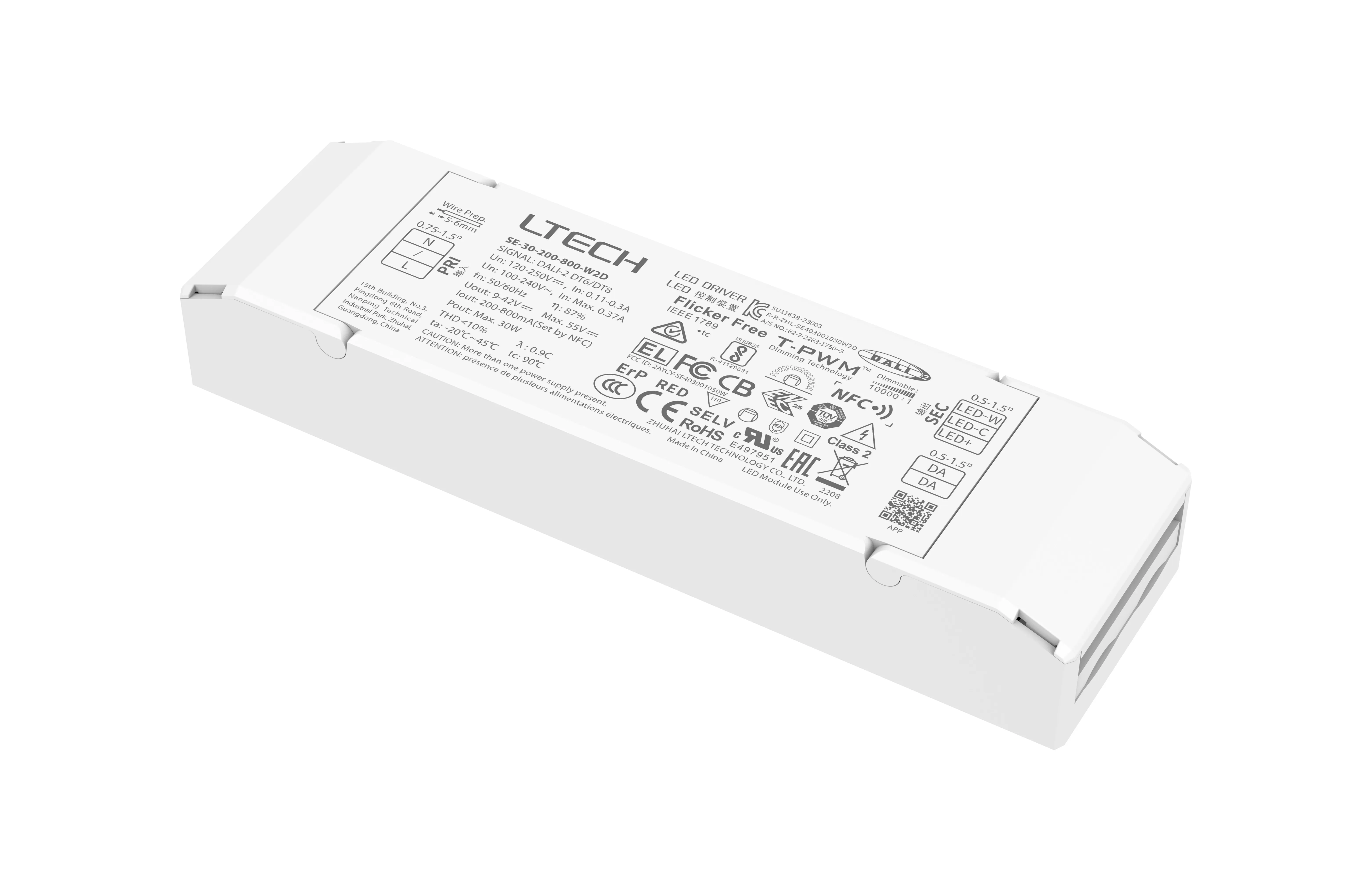 NFC DALI Contant Current Drivers LTECH Multi Function Driver NFC DALI Contant Current Drivers LTECH Multi Function Driver